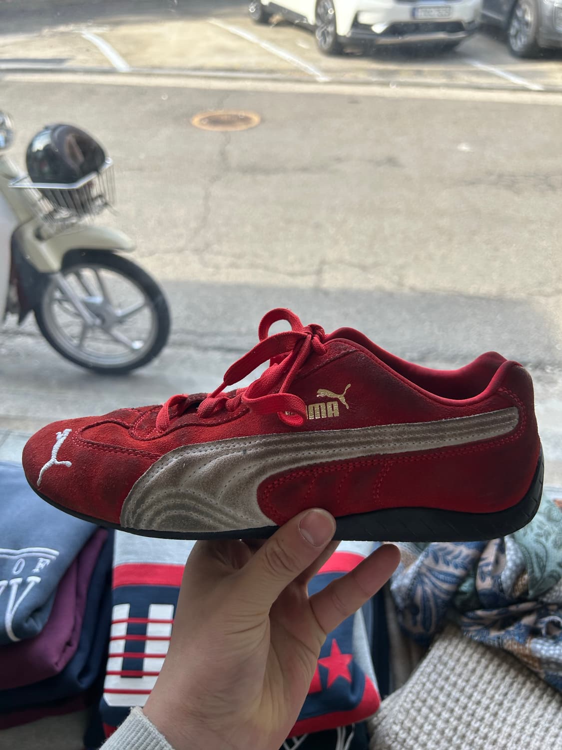 푸마 스피드캣 레드 265size 상품이미지1