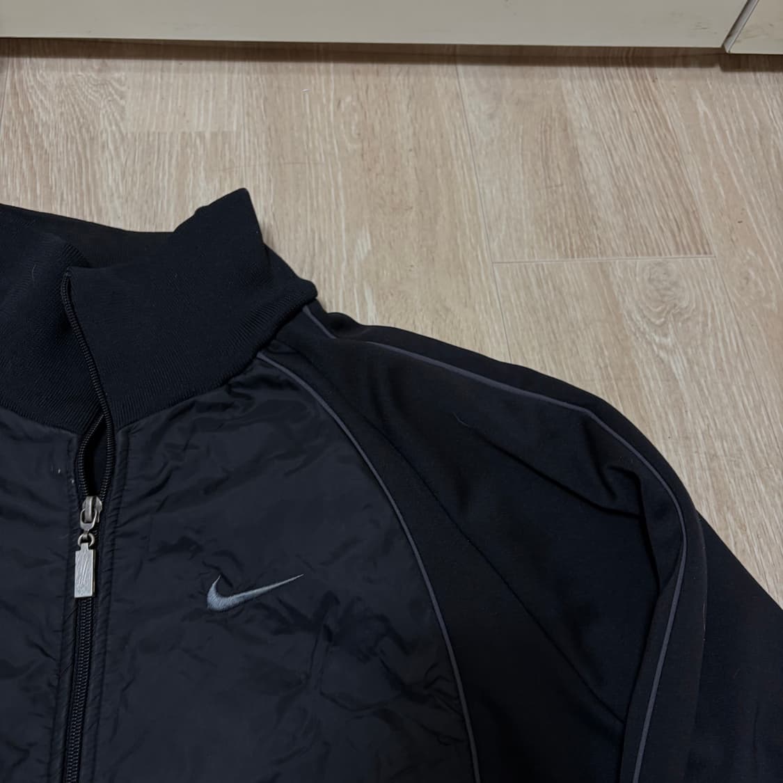 나이키 올드스쿨 스우시 바람막이 져지 자켓 L/100  상품이미지3