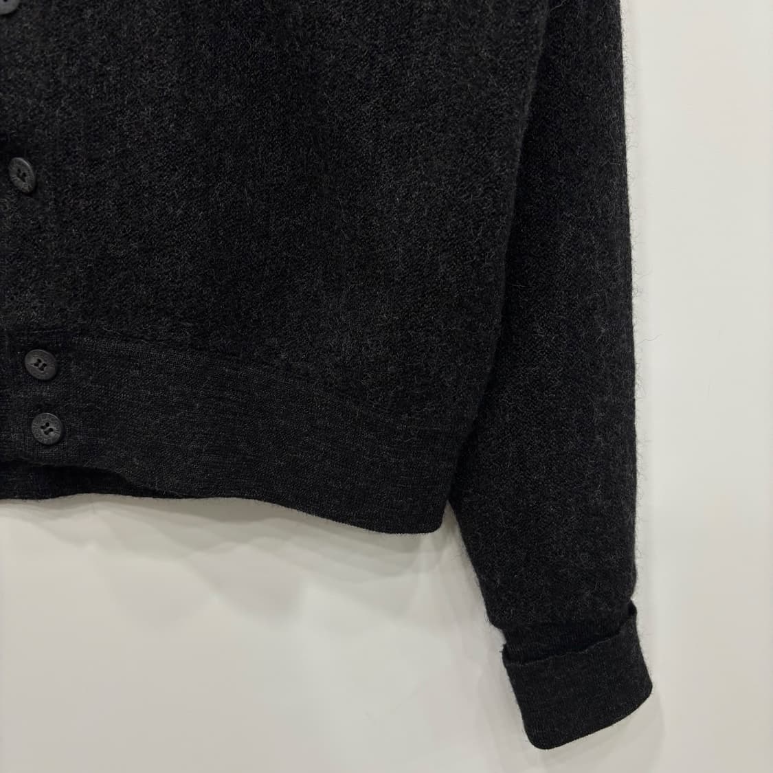 Lacoste 로고패치 여성 울 가디건 상품이미지5