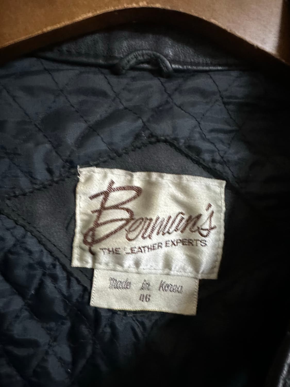 소가죽 가죽 레더 바이커 자켓 블랙 L 사이즈 상품이미지4