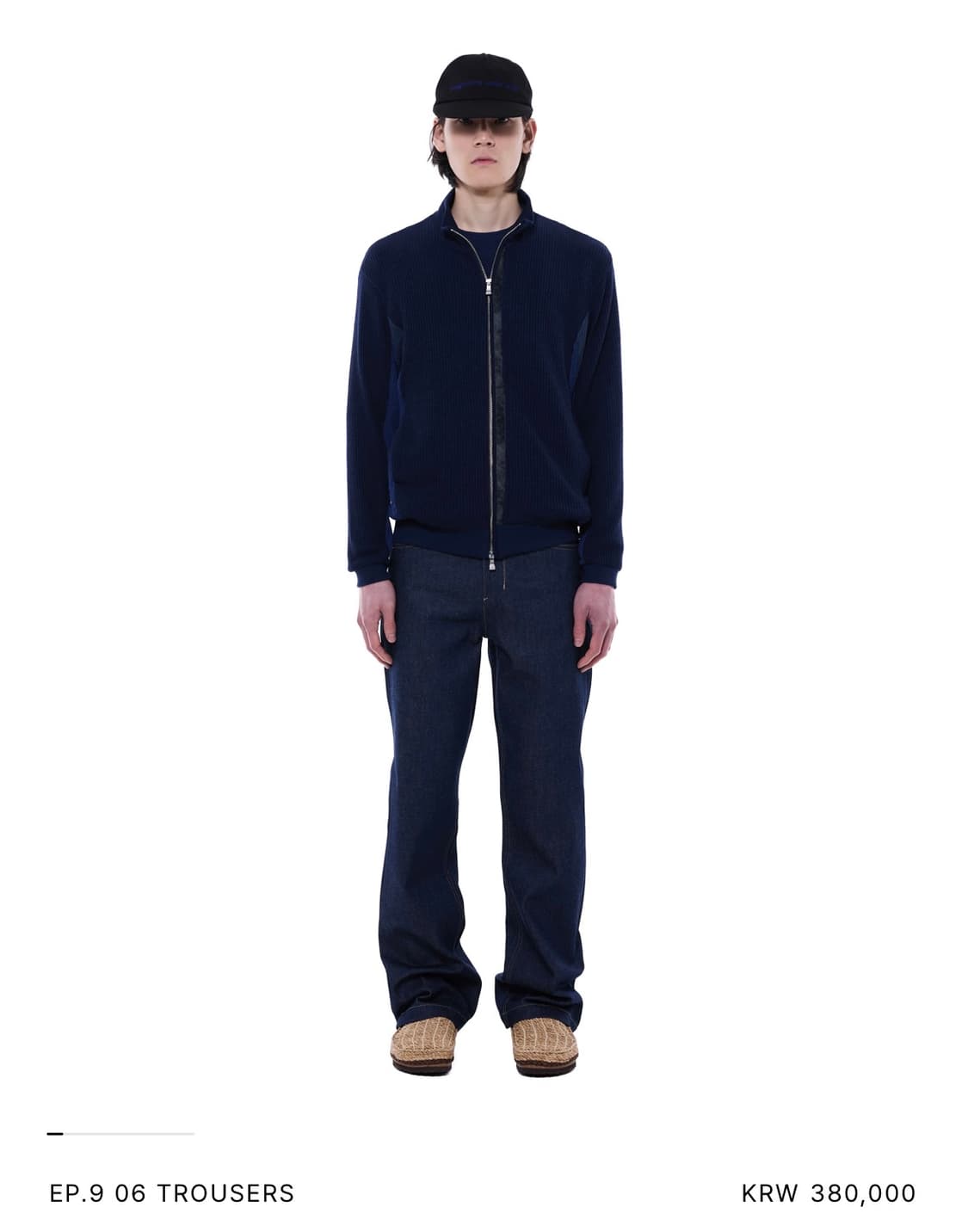 Xlim Ep.9 06 trousers [Indigo] 상품이미지3