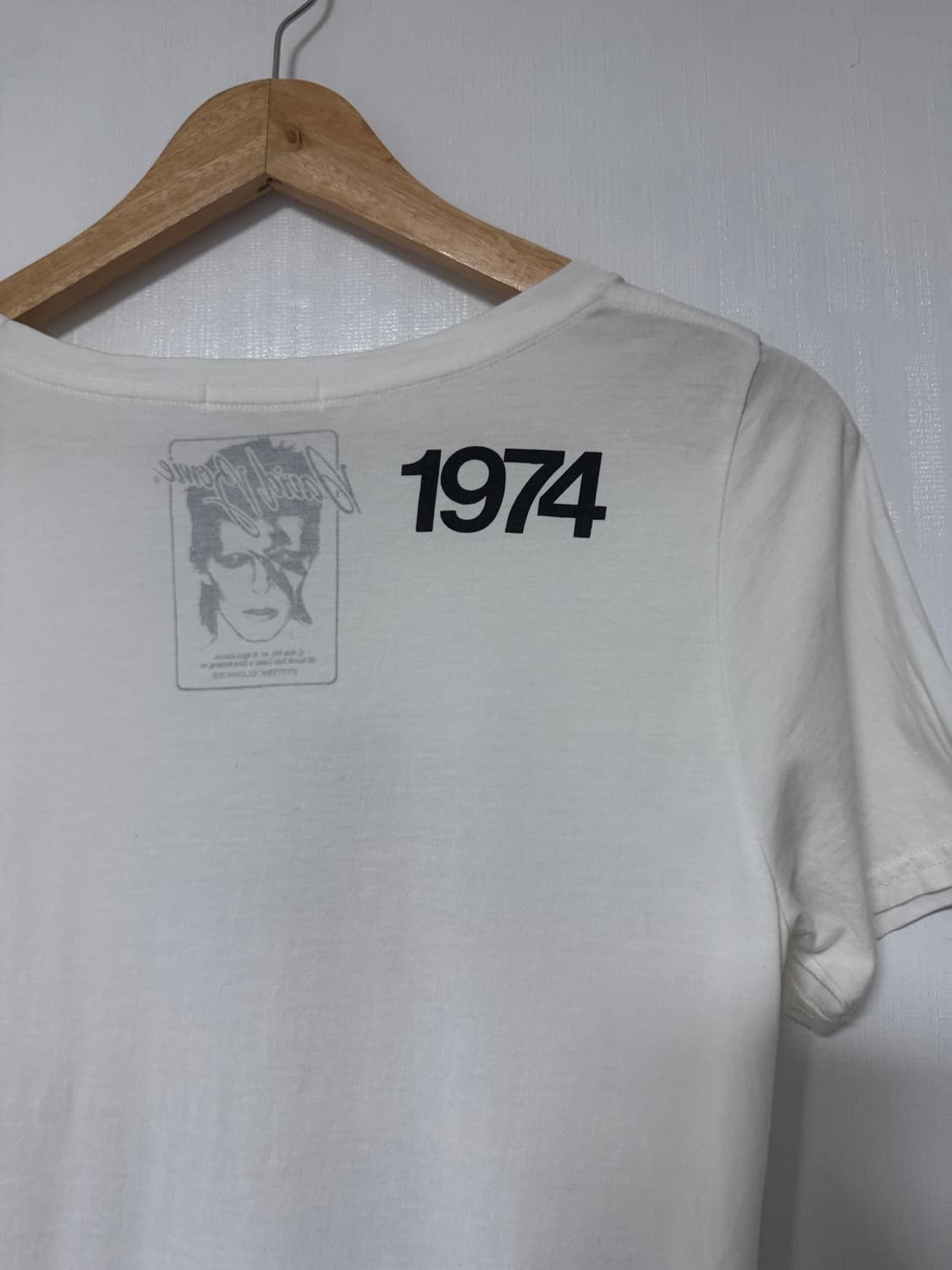 히스테릭글래머 데이빗 보위 1974 티셔츠 상품이미지5