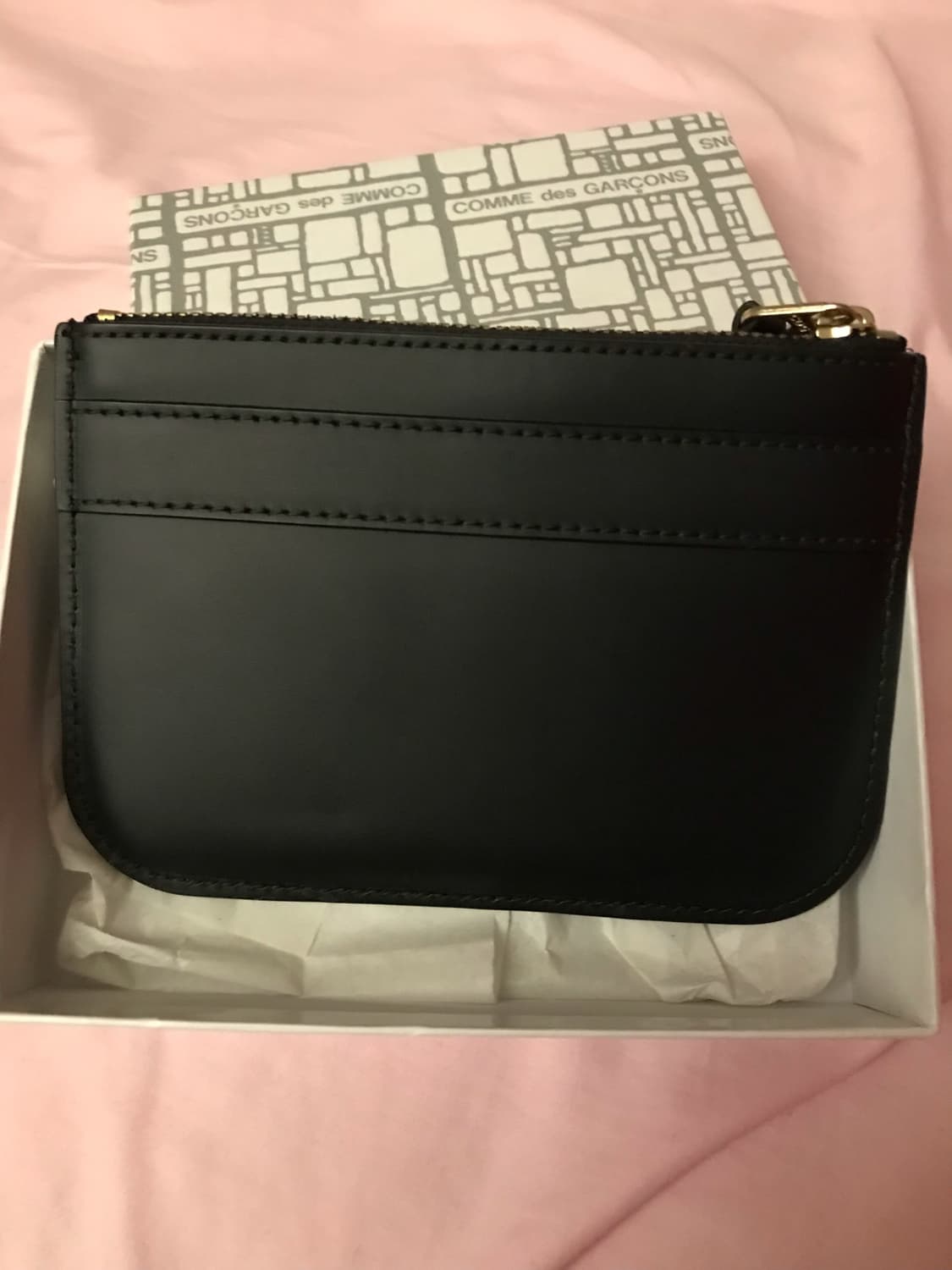 꼼데가르송 빅보우 리본 지갑 블랙 상품이미지2