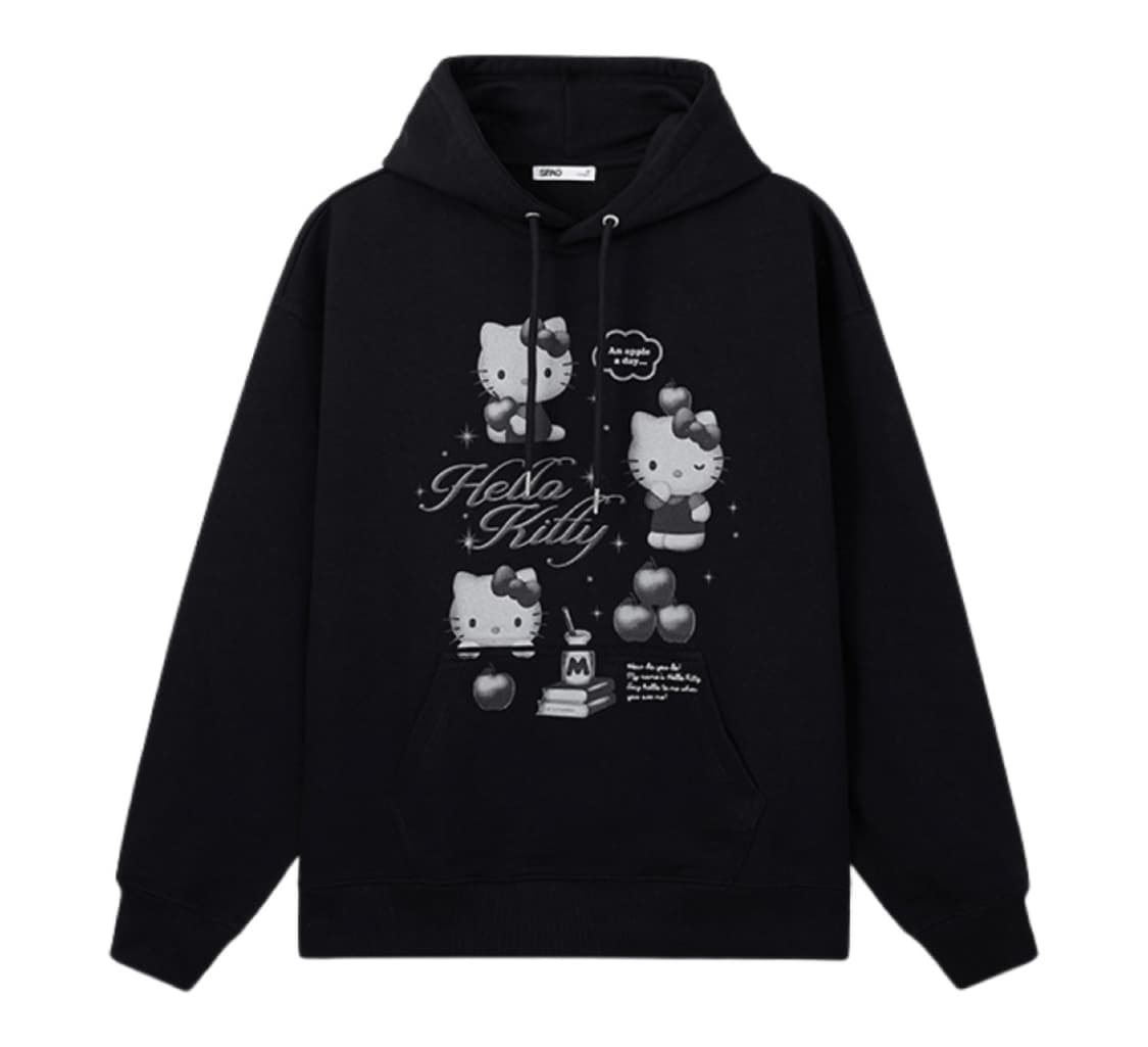 스파오 헬로키티 후드티 L 판매 상품이미지1