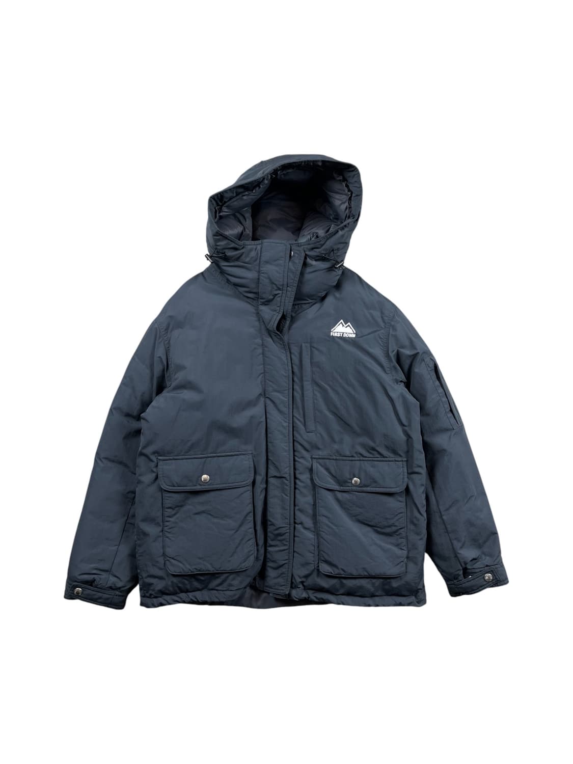 FIRST DOWN 블랙 컬러 패딩  상품이미지1