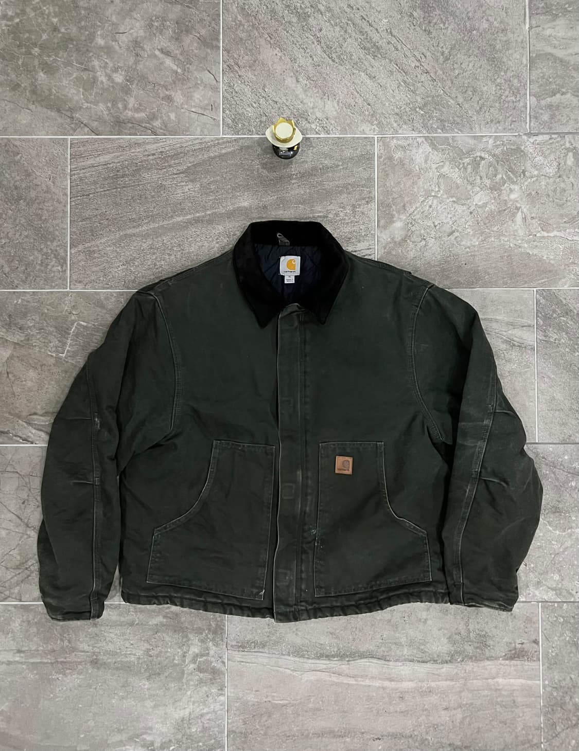 (XL) 칼하트 덕 디트로이트 자켓 J22 MOS 모스그린 상품이미지1