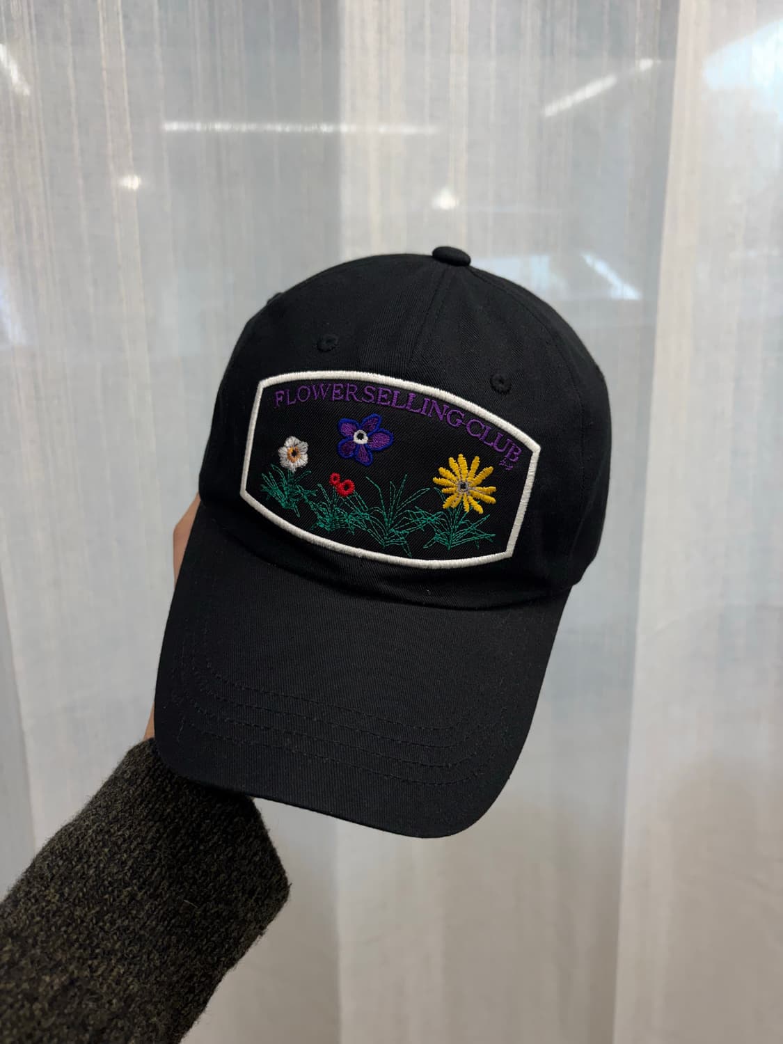 더콜디스트모먼트 TCM flower selling 볼캡 모자 상품이미지1