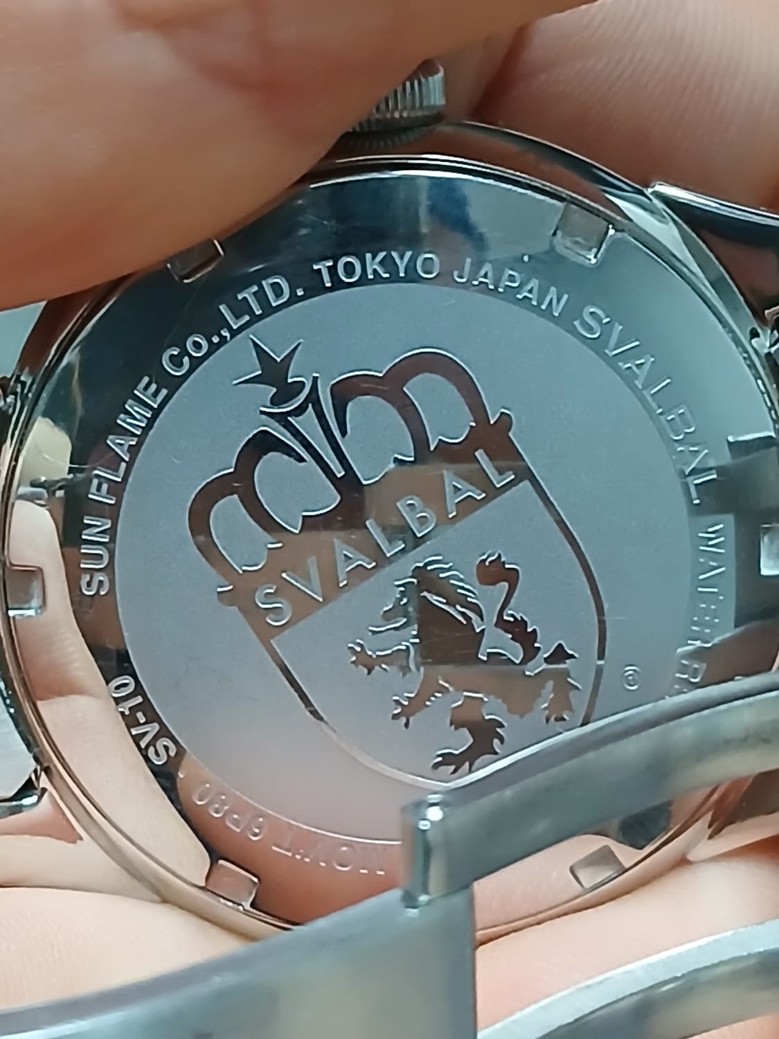 스발바르 문페이즈 쿼츠시계입니다. 상품이미지4