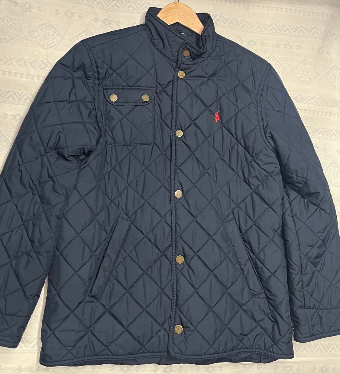 폴로 랄프로렌 네이비 퀼팅 자켓 상품이미지3