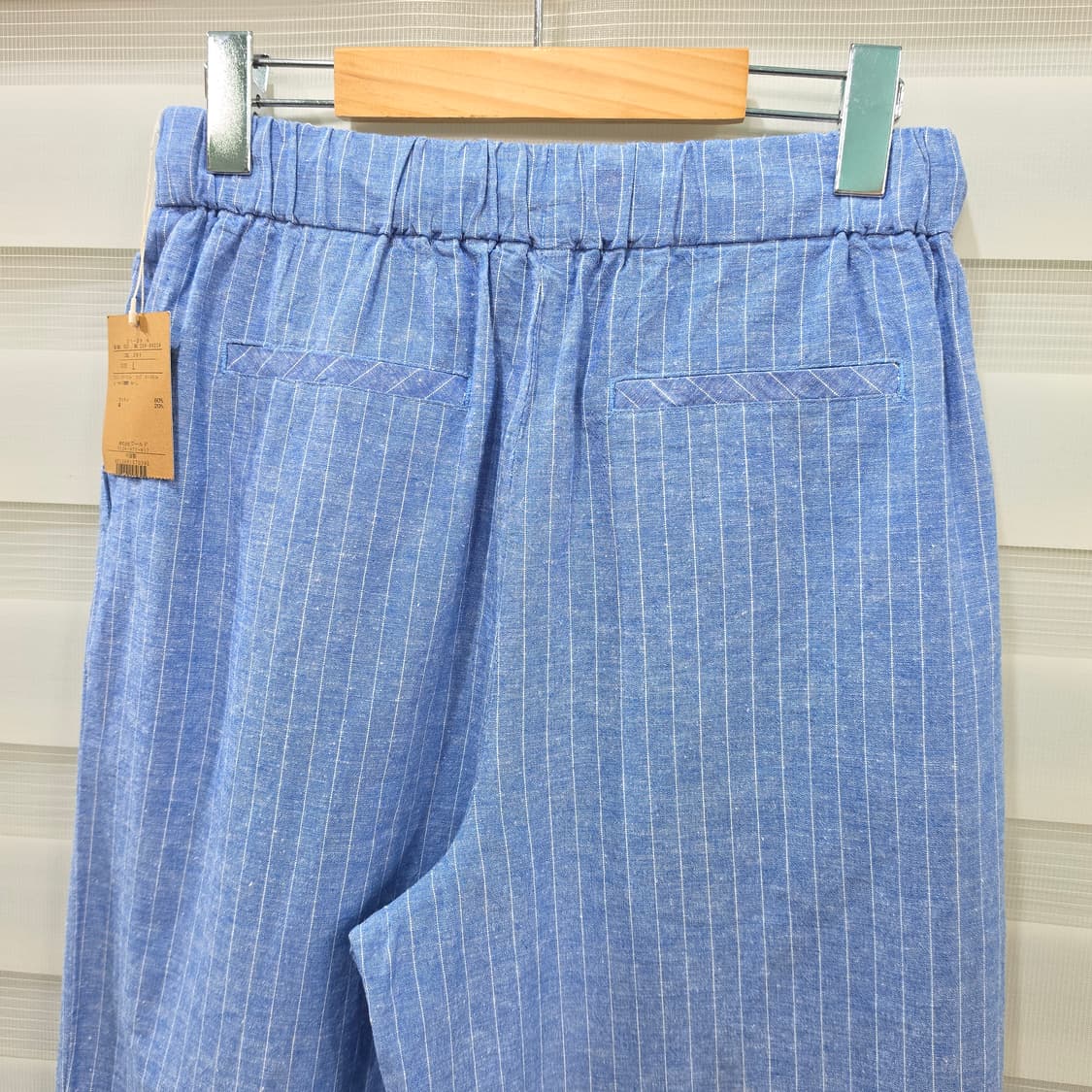 일본 Cutie Blonde 린넨 와이드 크롭팬츠- 우먼L 상품이미지6