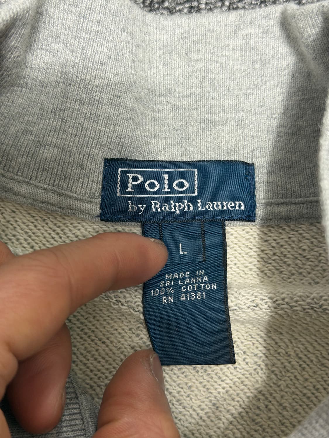 Polo Ralph Lauren 1/4zip pull over   상품이미지5
