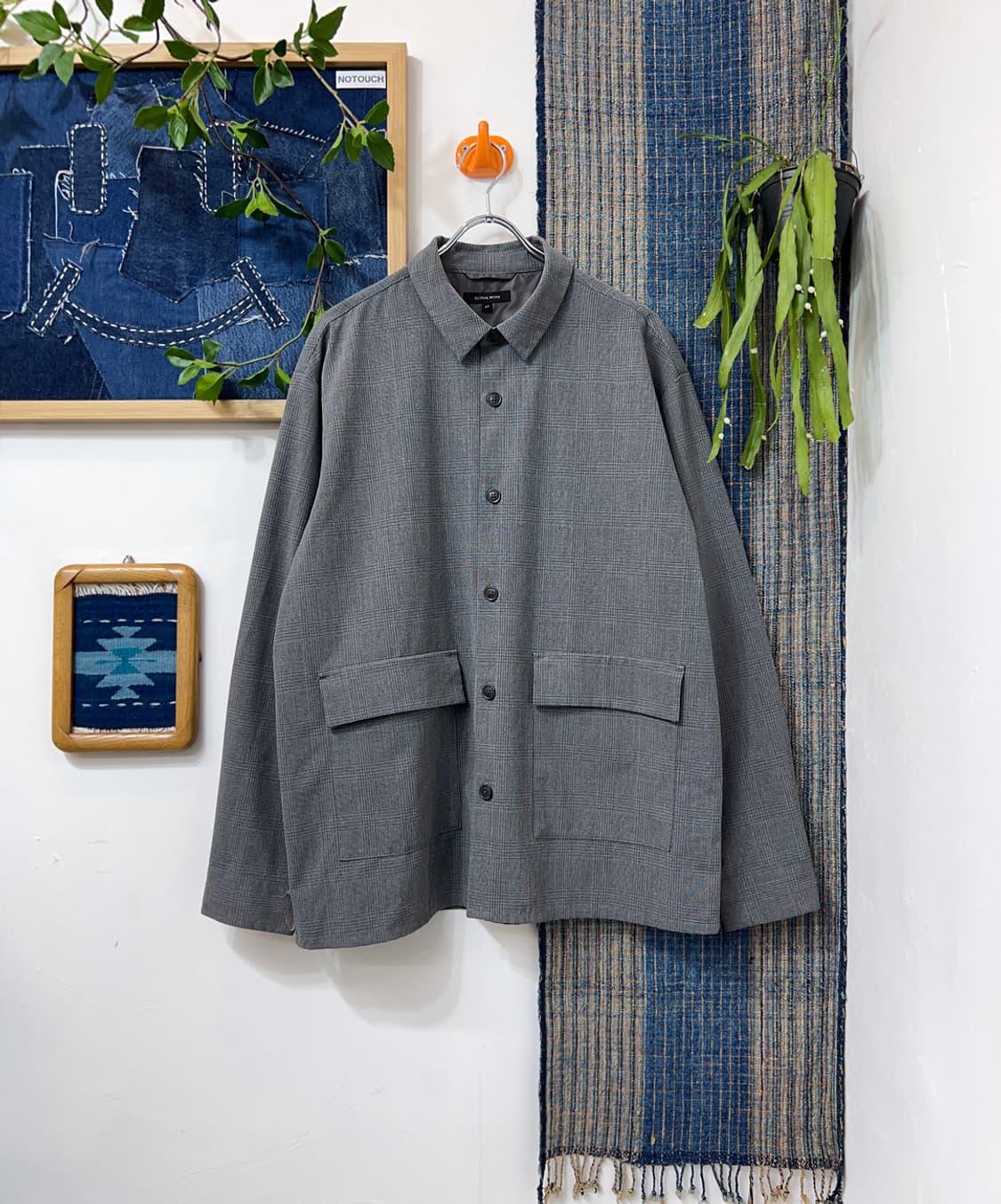 GLOBALWORK  Glen Checkered Jacket 상품이미지1