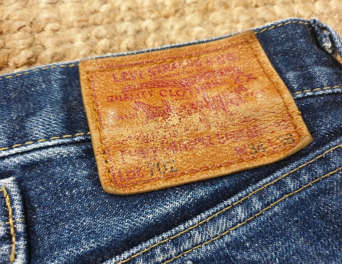 90s LEVIS 702 신치백 셀비지 데님 상품이미지7