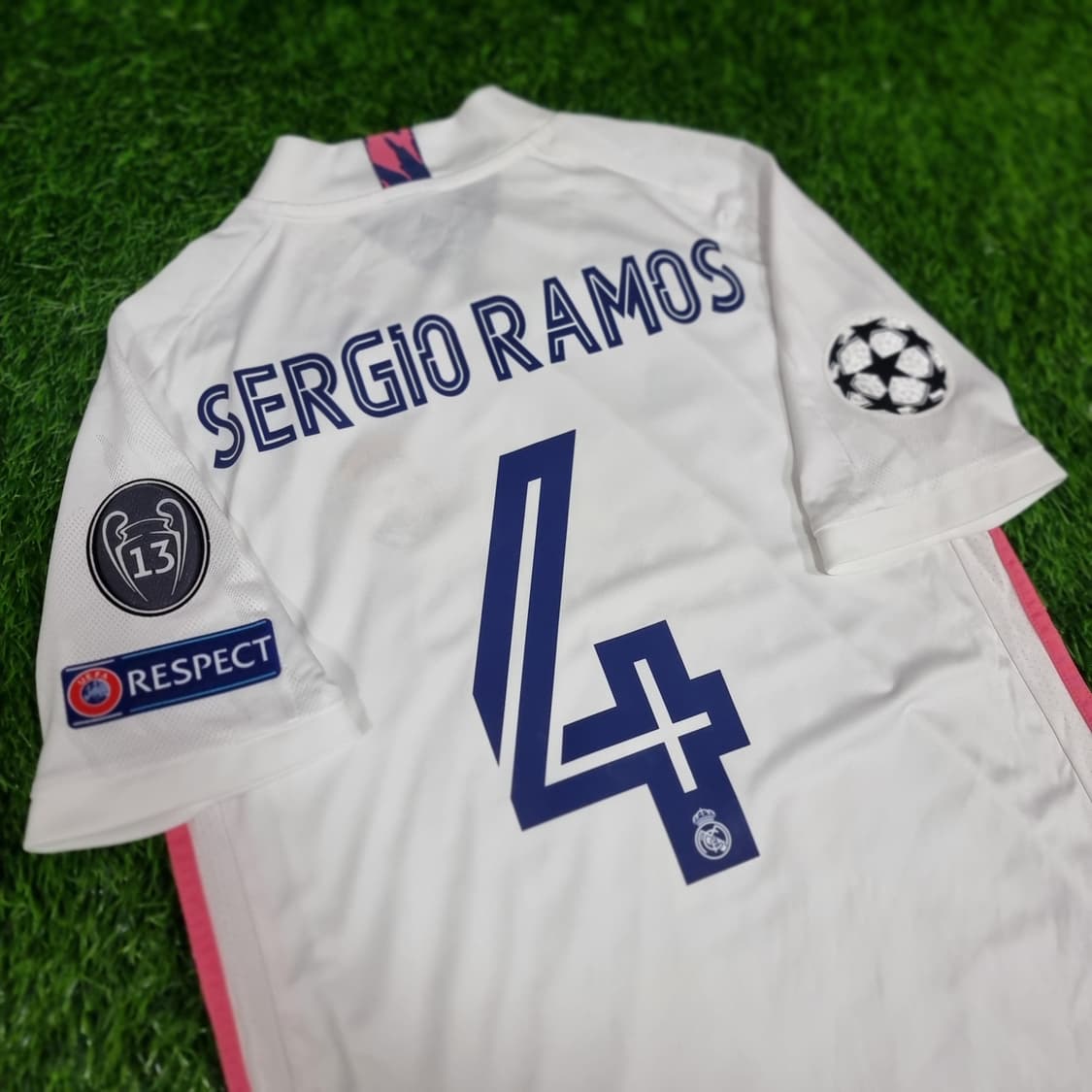 20-21시즌 레알 마드리드 홈 유니폼 #4 라모스 상품이미지3