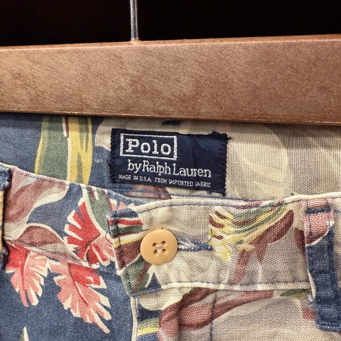 80-90s 폴로 랄프로렌 플로럴 패턴 쇼츠 하와이안 반바지 썸머 컬렉션 상품이미지4