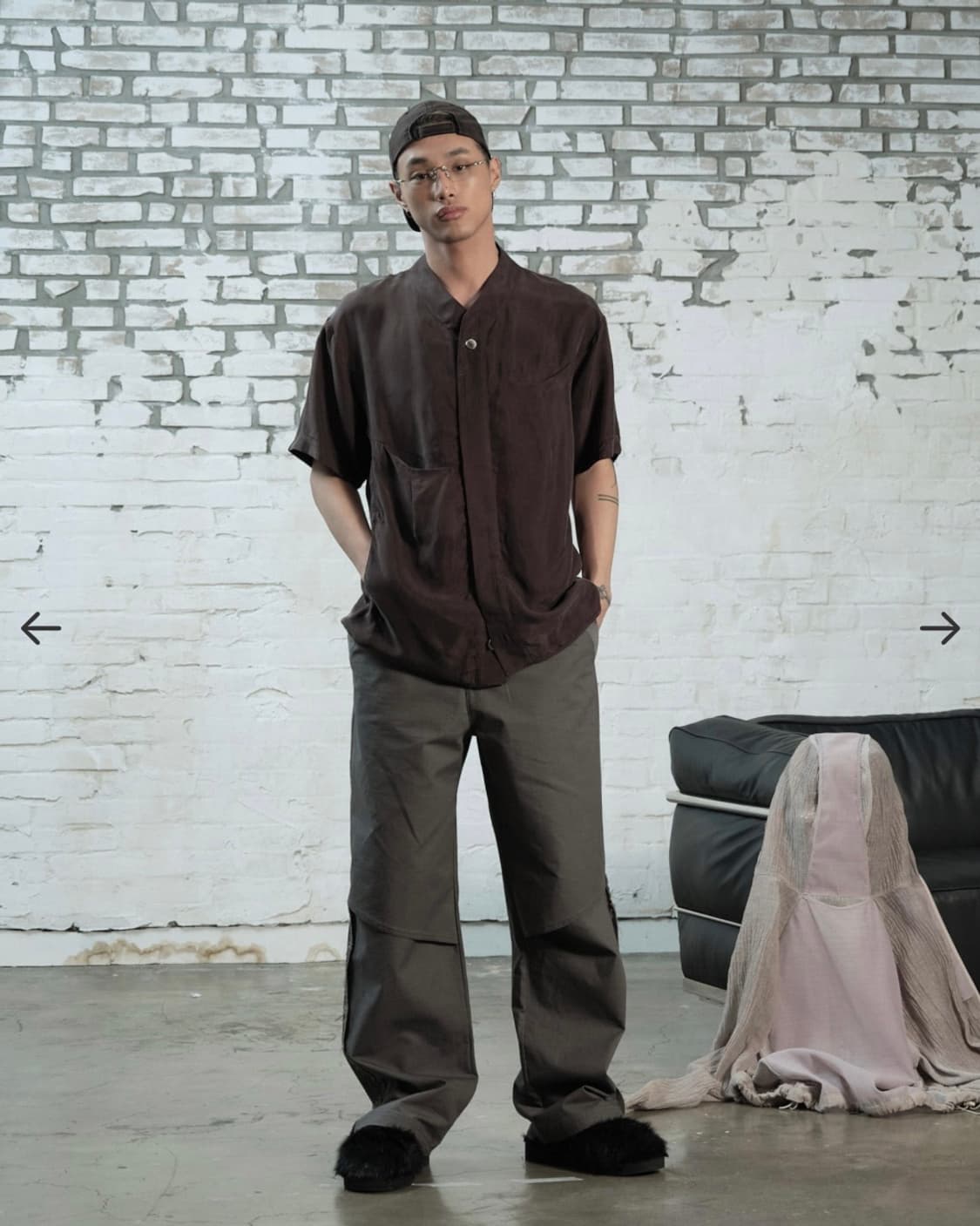 xlim ep.5 10 trousers 그레이 컬러 상품이미지5