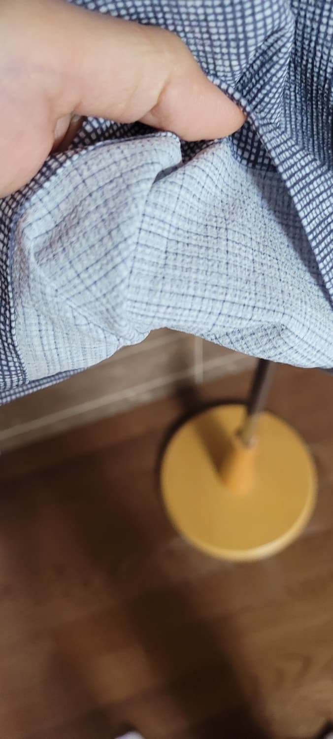 (남성110사이즈)인디안 체크 반팔 셔츠(구김없는소재) 상품이미지6