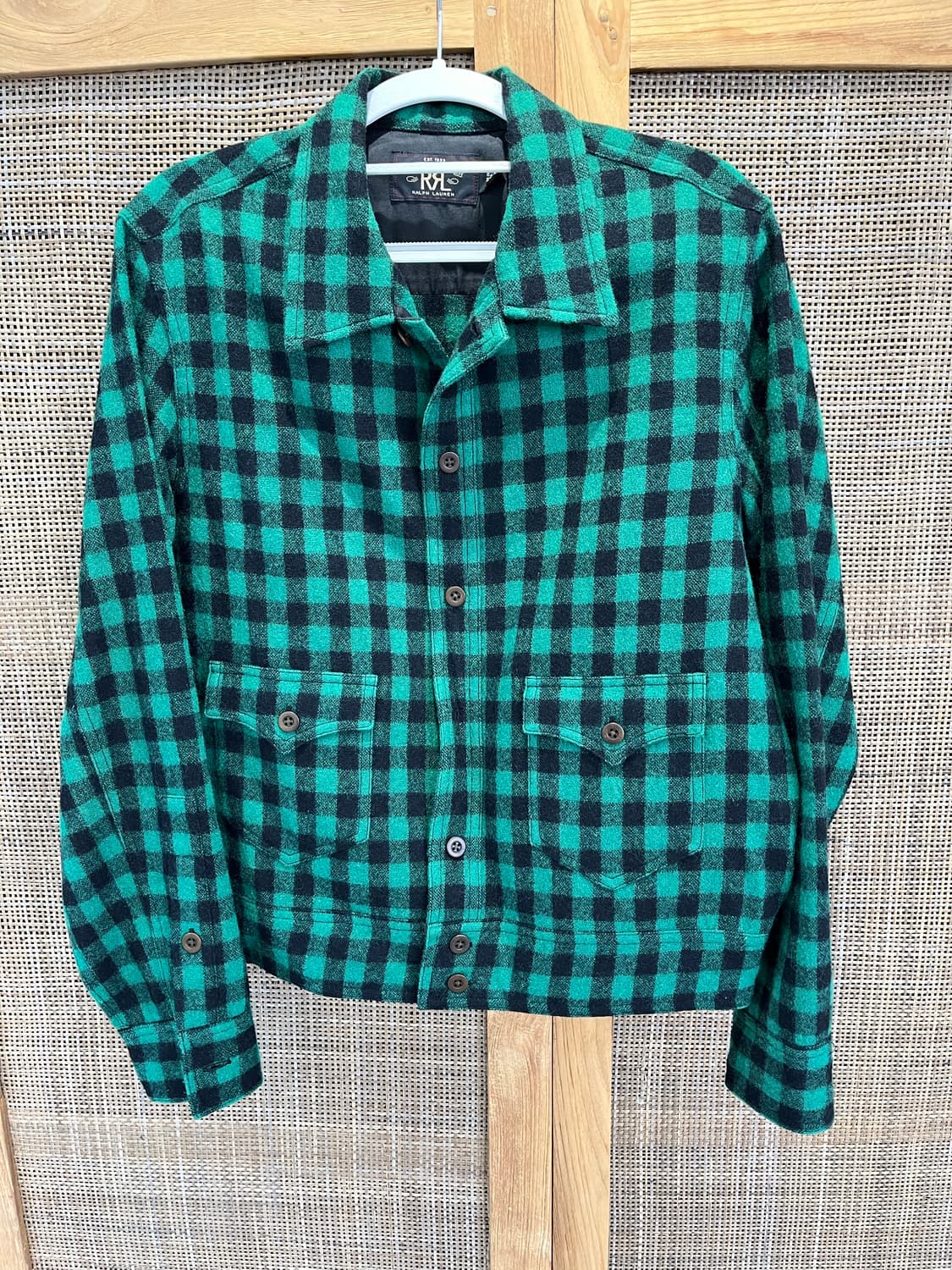 더블알엘 RRL 울 플래드 셔츠자켓 상품이미지2