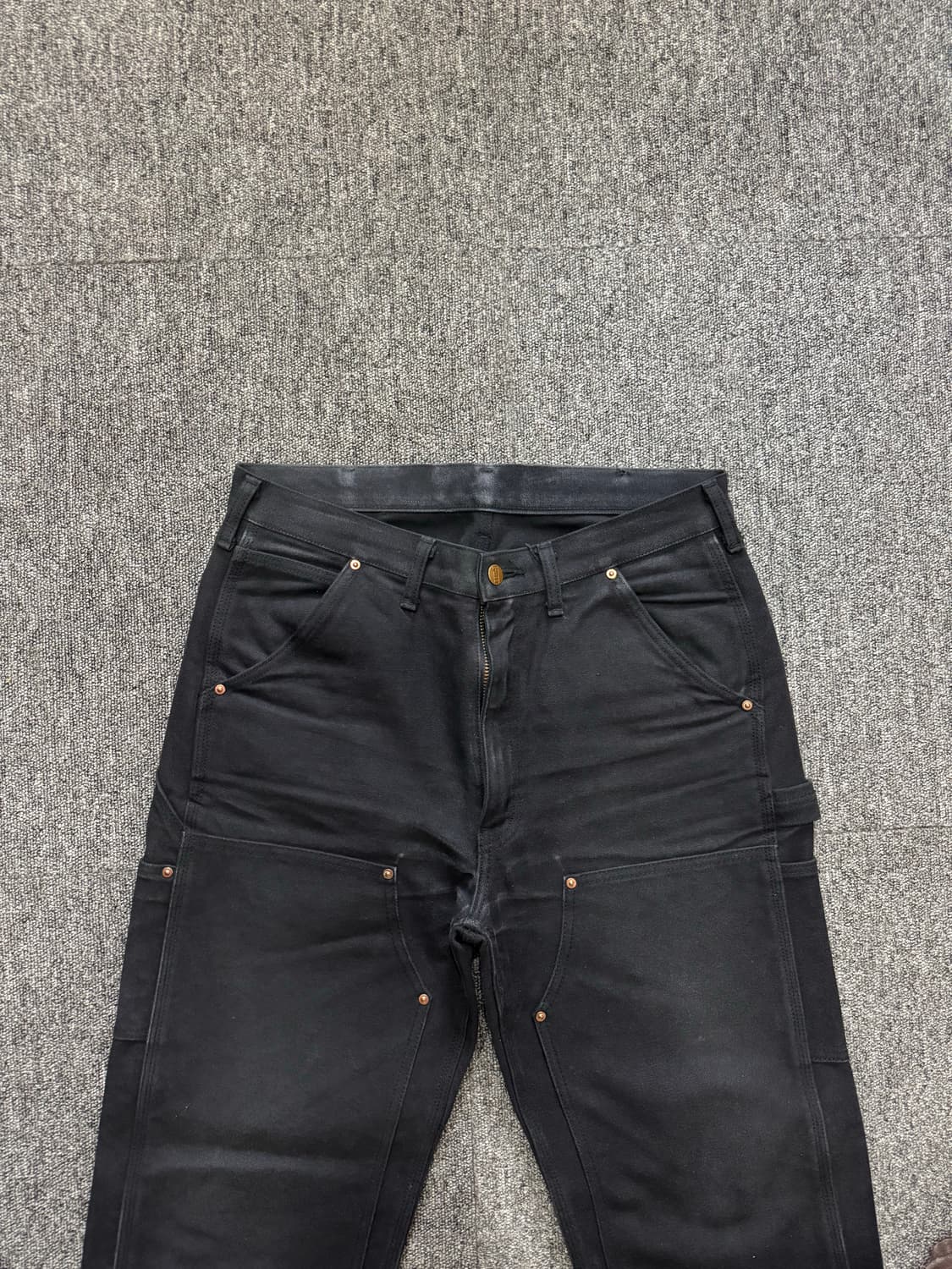 풀카운트 0105cp 더블니 블랙 L 상품이미지3