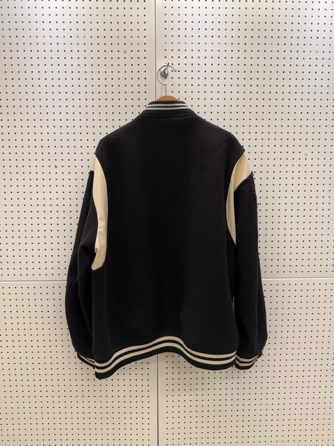 파르티멘토 블랙 모직 바시티 자켓  U918 상품이미지3