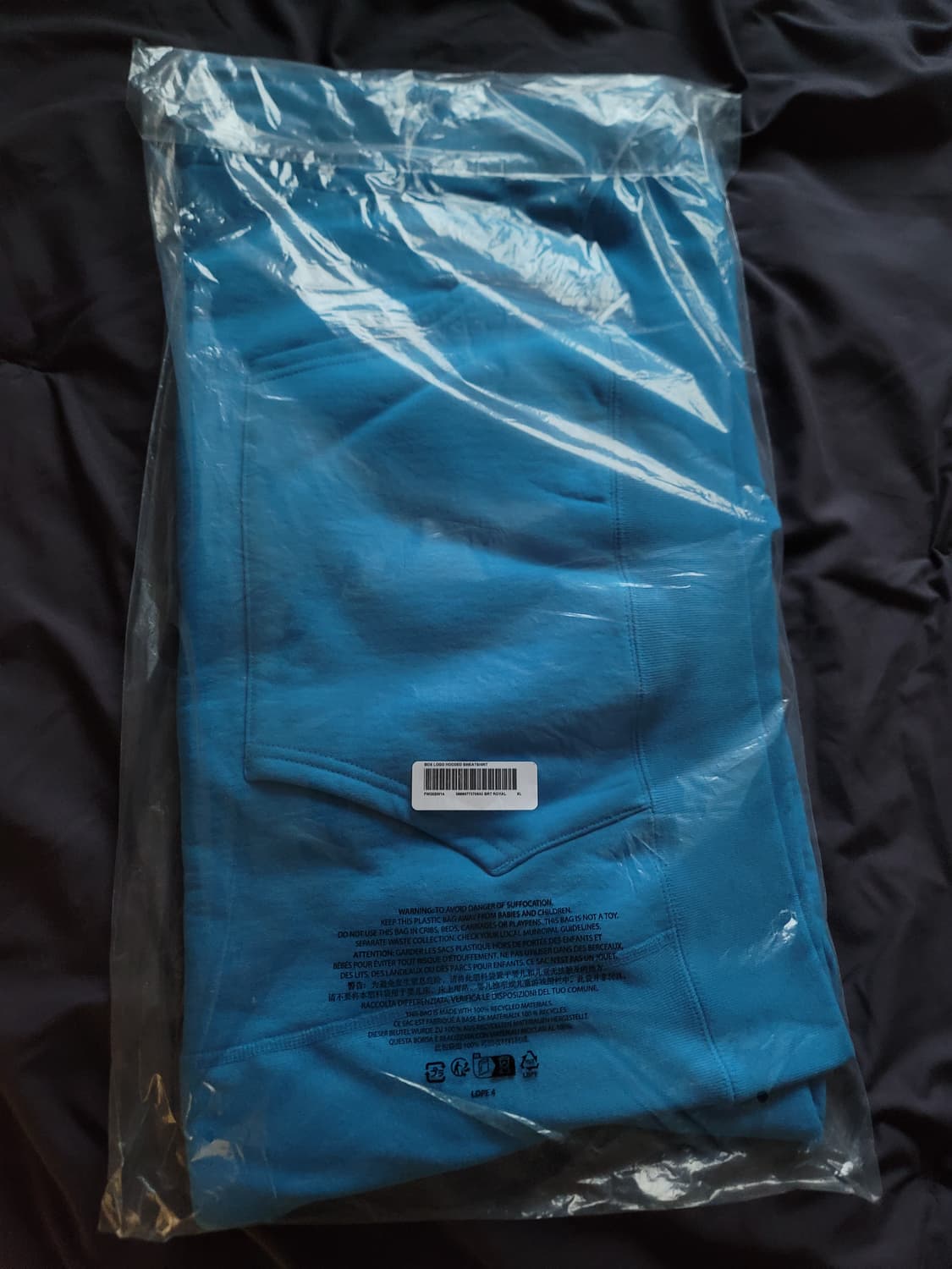 [XL]슈프림 25FW 박스로고 후드 시안 / 하빨 상품이미지8