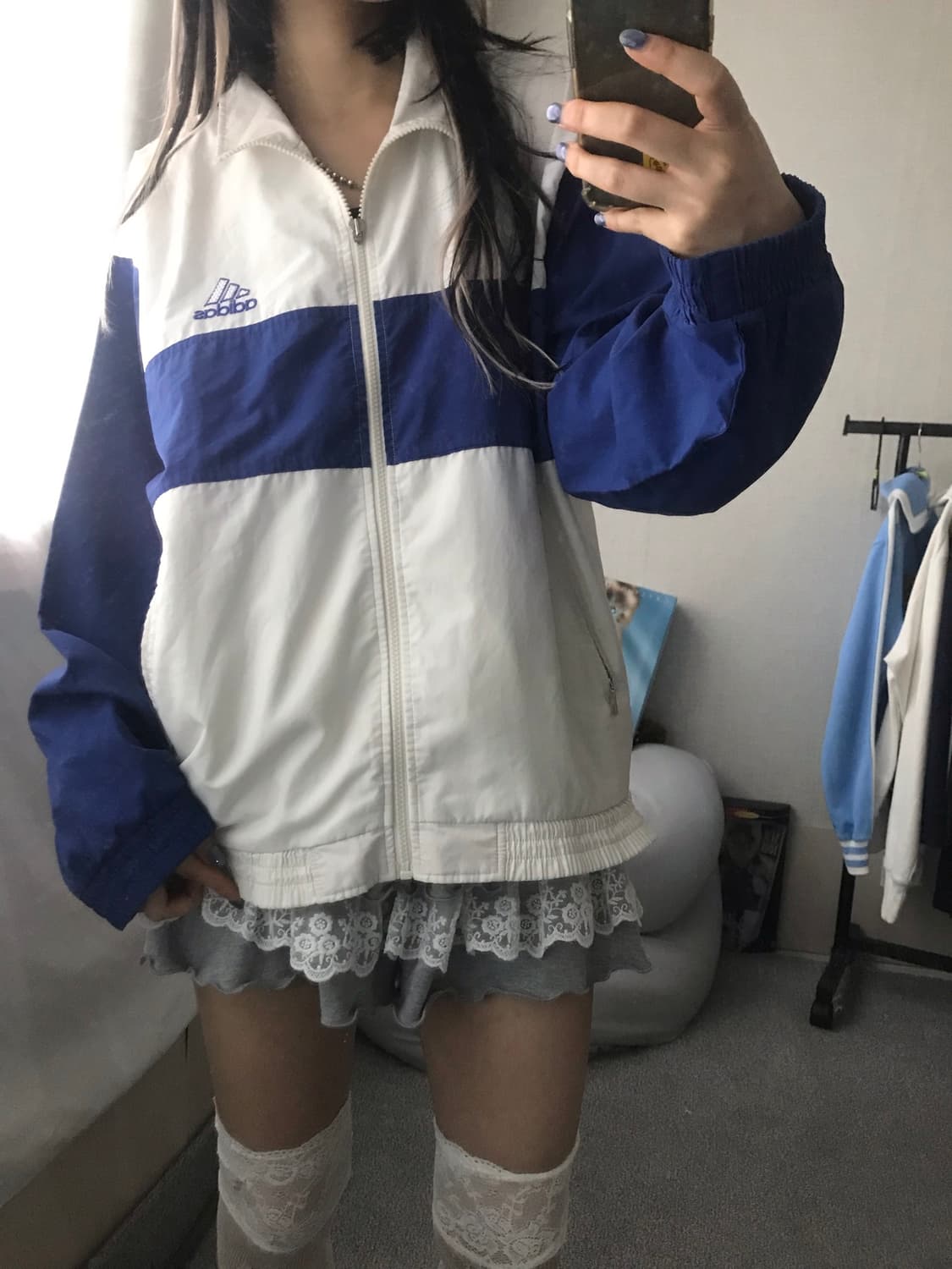 아디다스 90s 빅로고 바람막이 상품이미지5