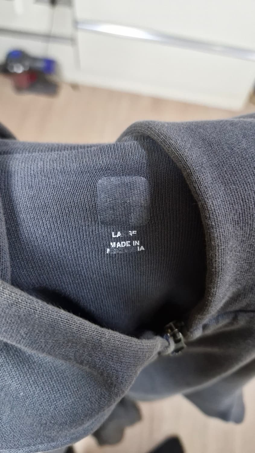 Yeezy YZY집업 다크그레이 L 상품이미지3