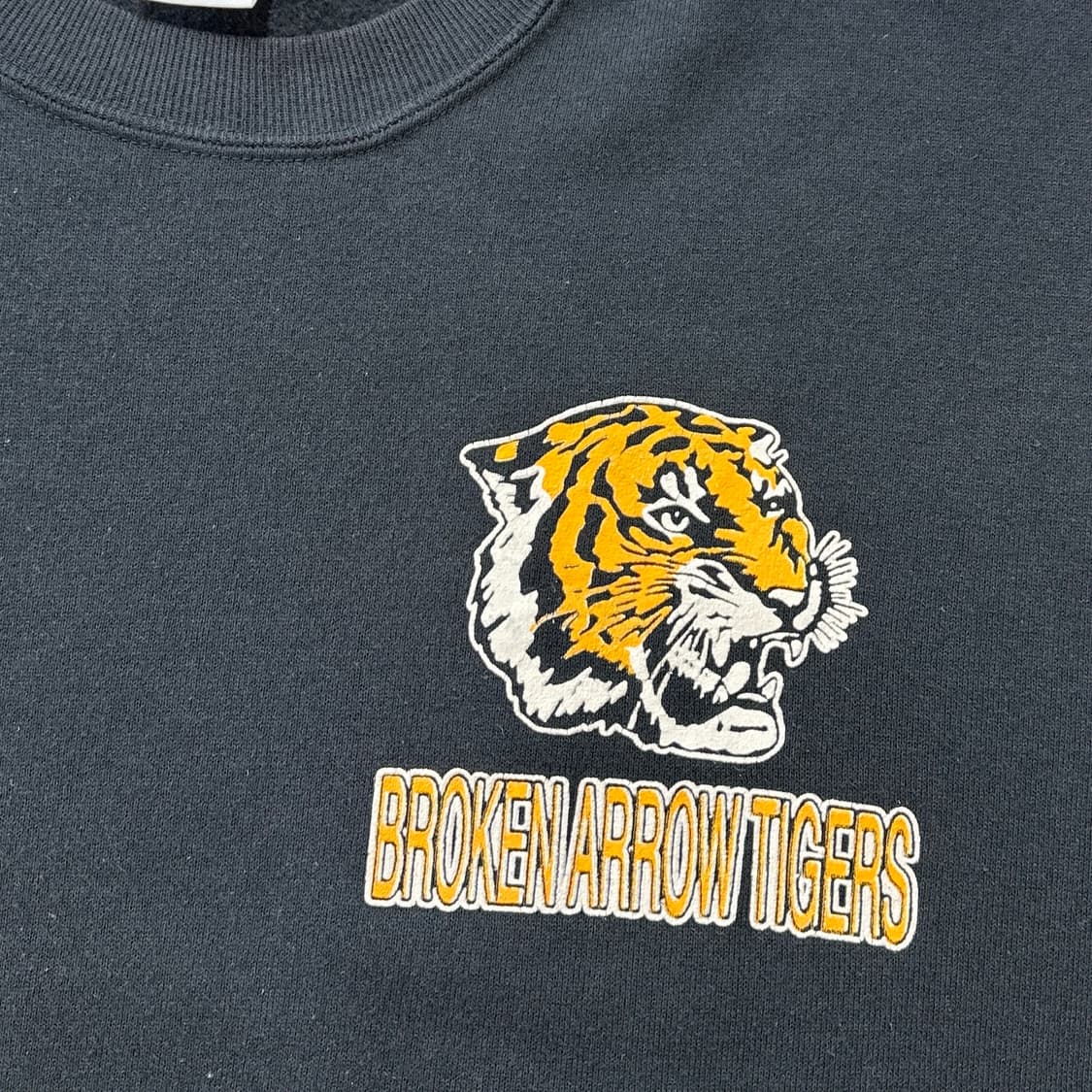90s USA 저지스 타이거스 빈티지 스웻셔츠 XL 상품이미지4