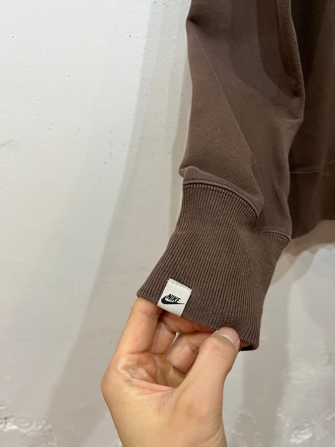 00s 나이키 스웻 집업 져지 브라운 M 상품이미지6