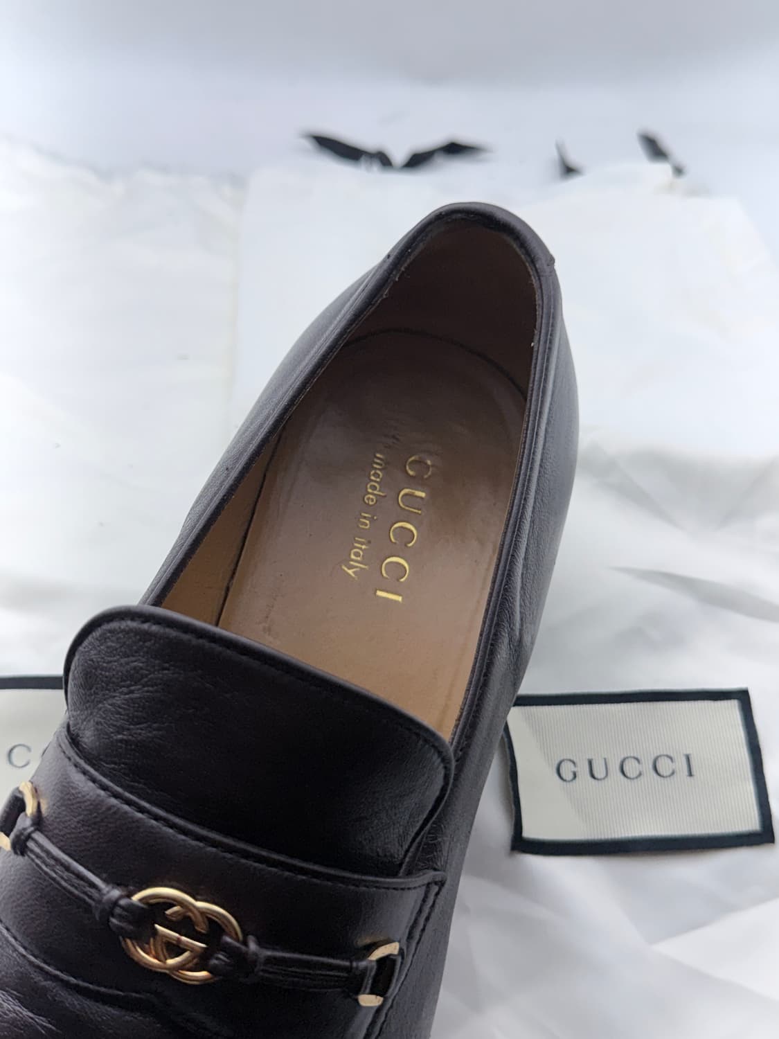 정품)구찌구두270 상품이미지8