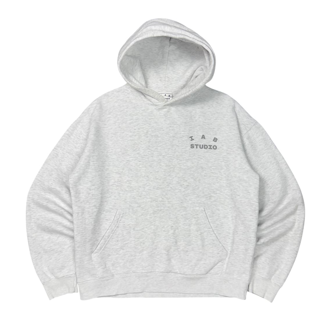 (L) 아이앱 스튜디오 10주년 후드티 그레이 상품이미지4