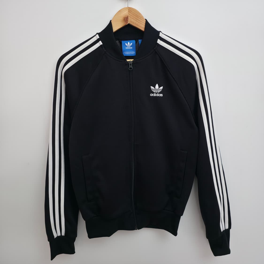 [S] 아디다스 슈퍼스타 블랙 져지 상품이미지1