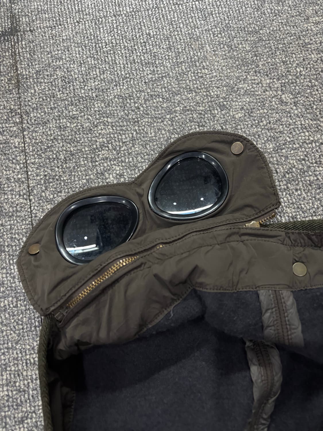 CP company NYCRA 나일론 쉘 고글 자켓 상품이미지4