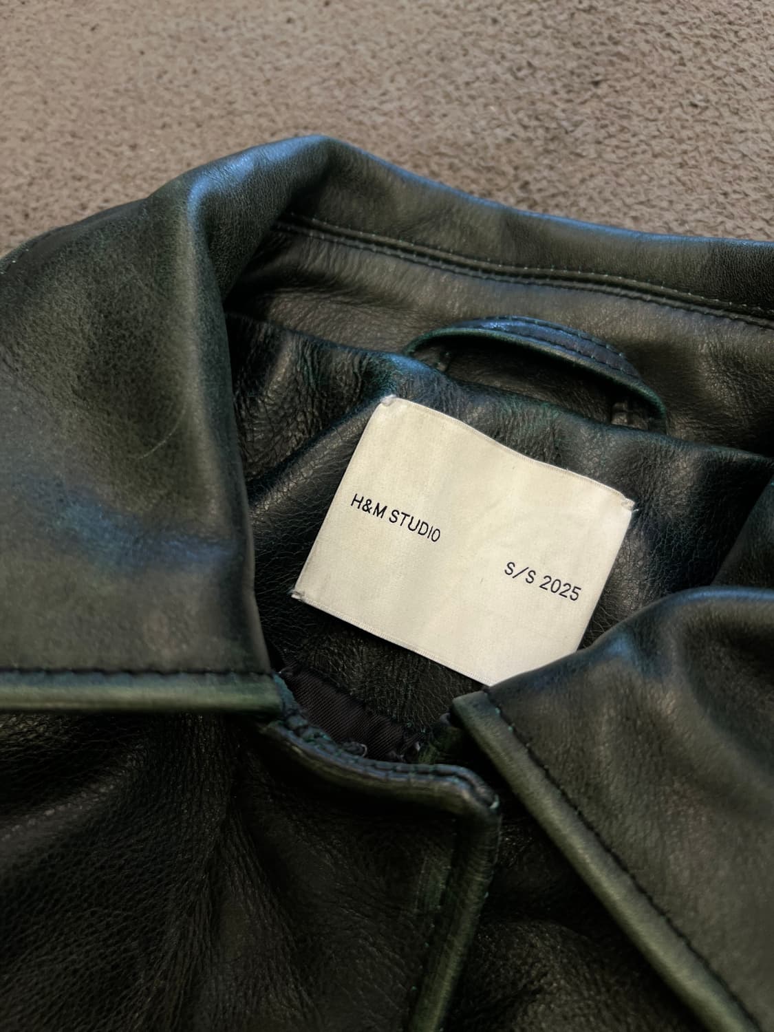 H&M 스튜디오 컬렉션 하이엔드 양가죽 셋업 처분  상품이미지3