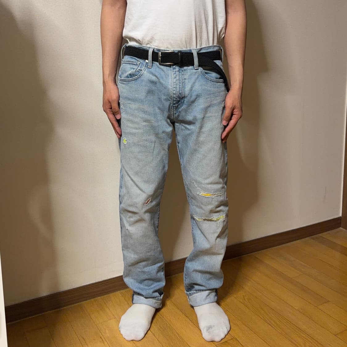 리바이스 LMC 502 디스 진 made in Japan 상품이미지1