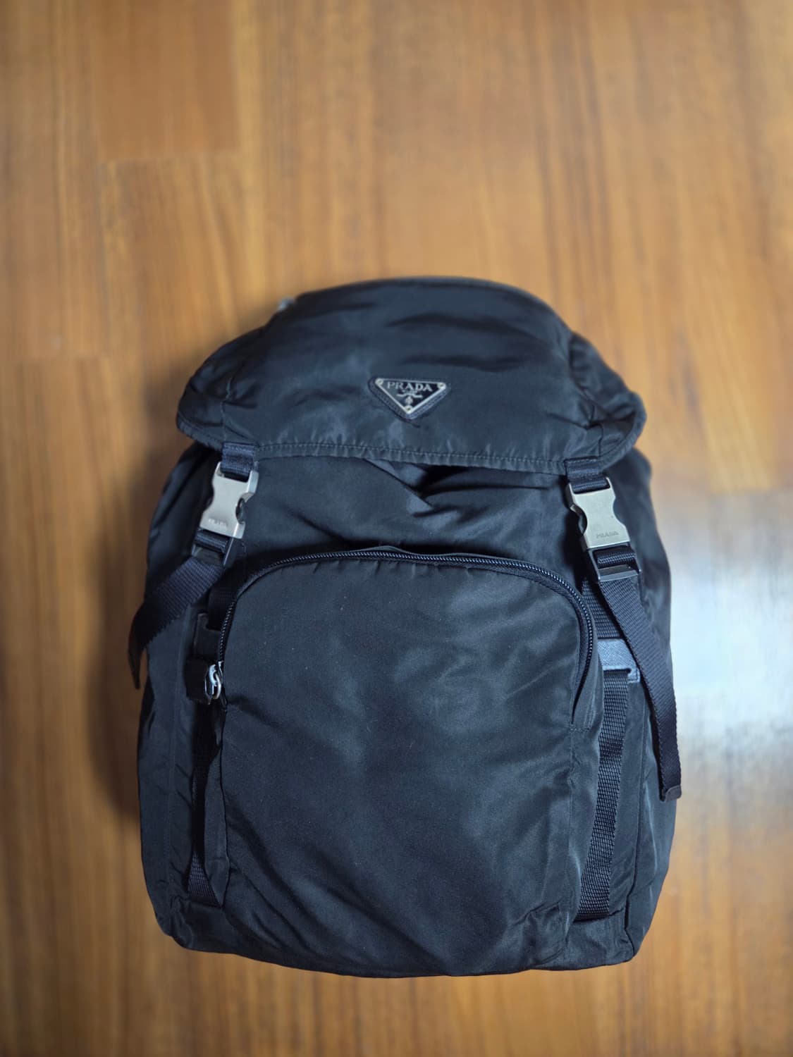 프라다 블랙 백팩 상품이미지7