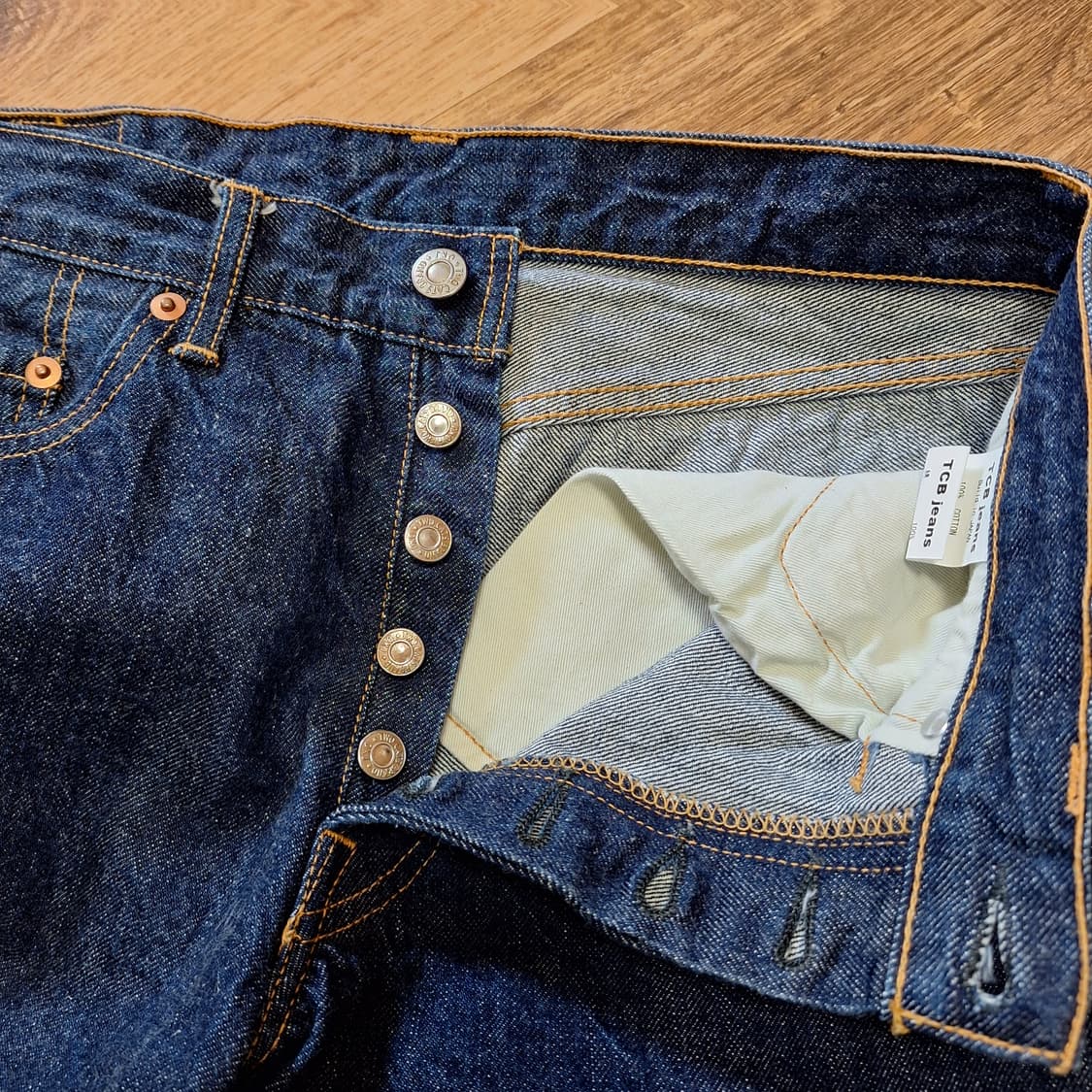 Tcb 60s 모델 셀비지 31사이즈 상품이미지3