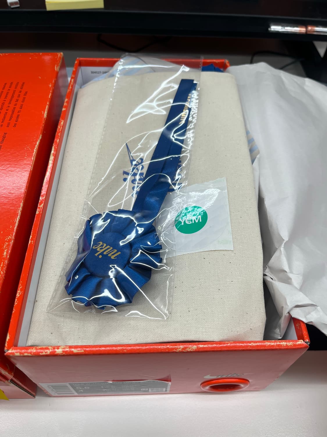 자크뮈스 x 나이키 문슈 소프트펄세일 225 & 브라운 220 판매 상품이미지5