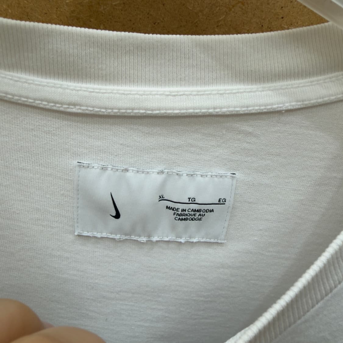 나이키 NRG 아르곤 덩크 티셔츠 화이트 상품이미지3