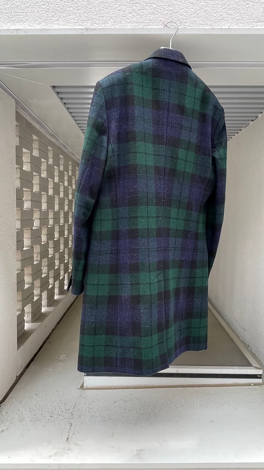 MAN Shetland Wool Blackwatch Double Co 상품이미지4