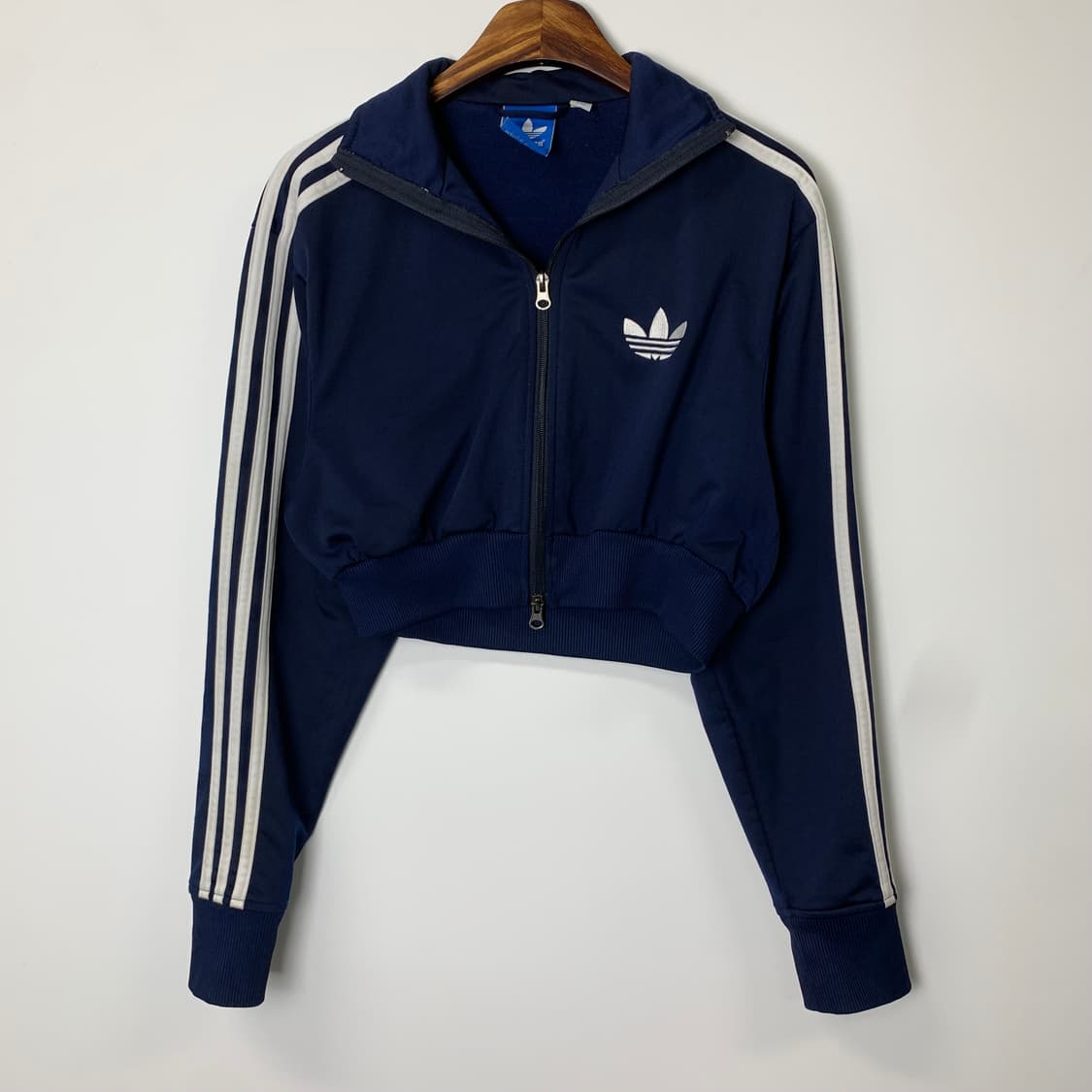 아디다스 파이어버드 네이비 투웨이 크롭 져지 상품이미지2