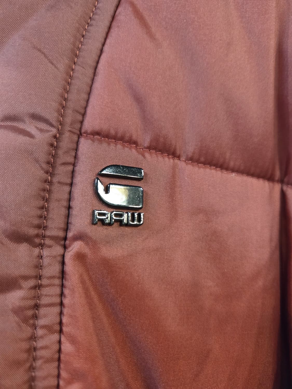 🎈특가🎈G-Star Raw 후드 패딩 자켓 버건디(S)디피용 상품이미지4