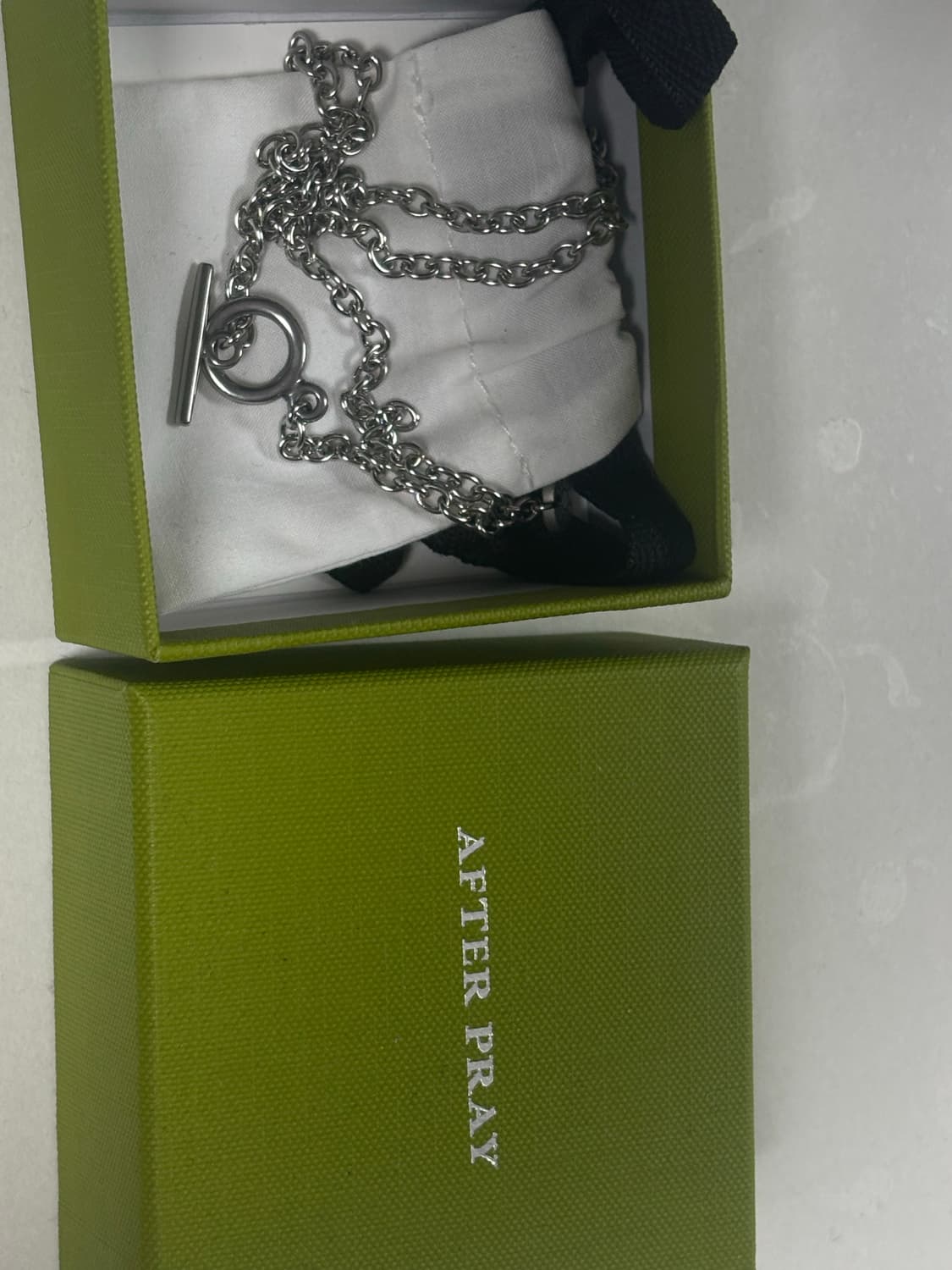 애프터프레이 에센셜 체인 목걸이 실버 상품이미지2