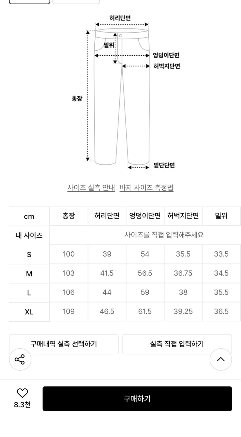위캔더스 WKNDRS SKULL 워시드 팬츠 S 상품이미지3