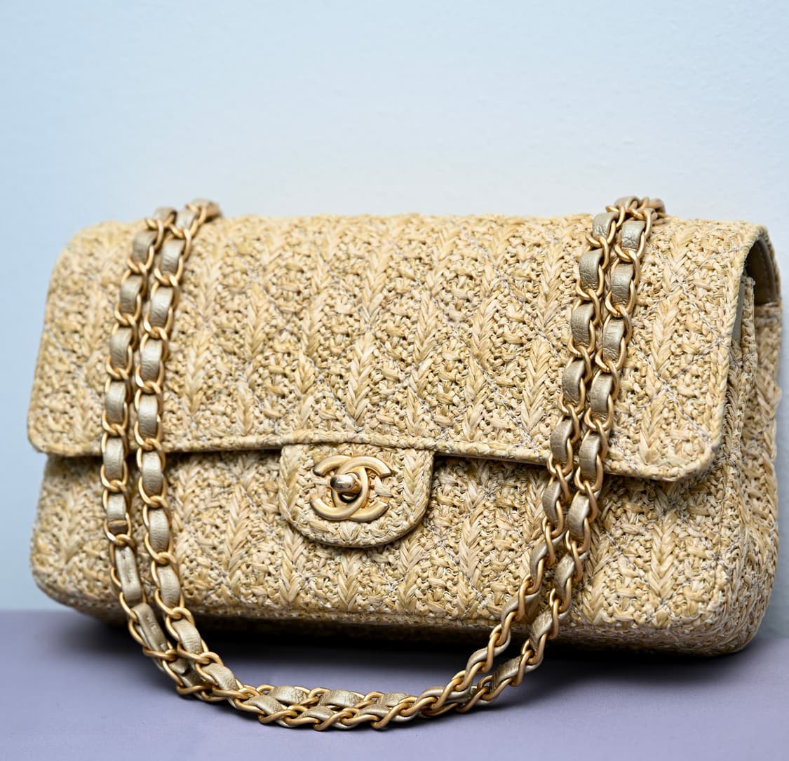 샤넬 라피아 체인 숄더백  상품이미지1