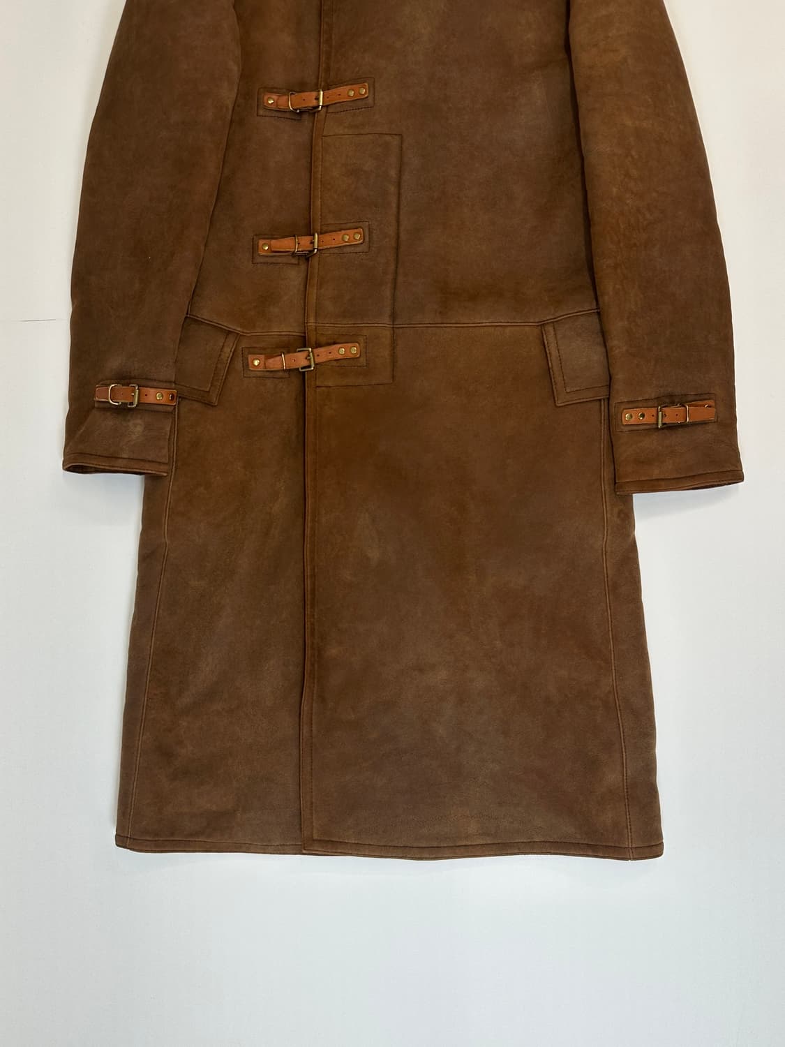 폴 스미스 더플 스웨이드 롱코트 L 상품이미지6