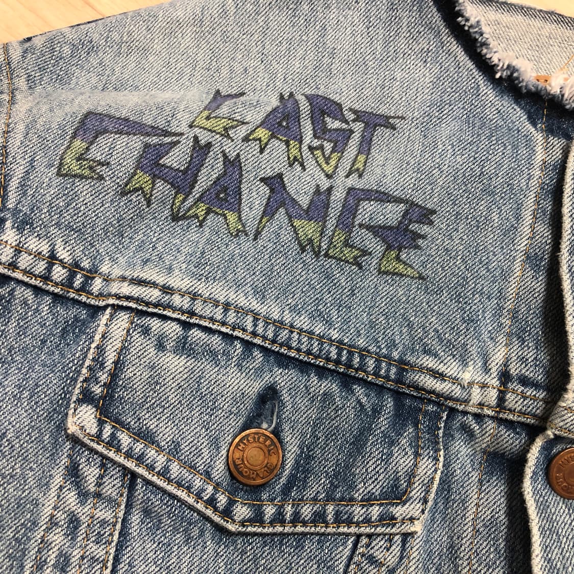 히스테릭글래머 그래픽 데님자켓 상품이미지3