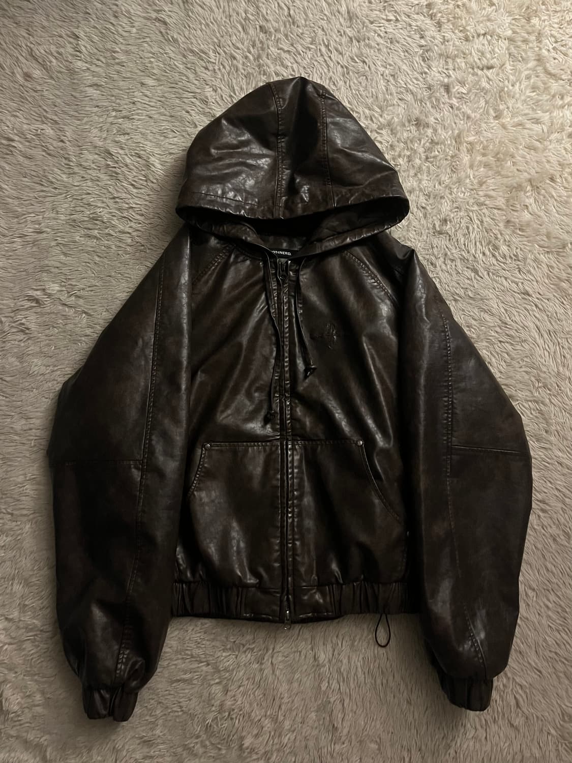 not4nerd leather jacket 상품이미지1