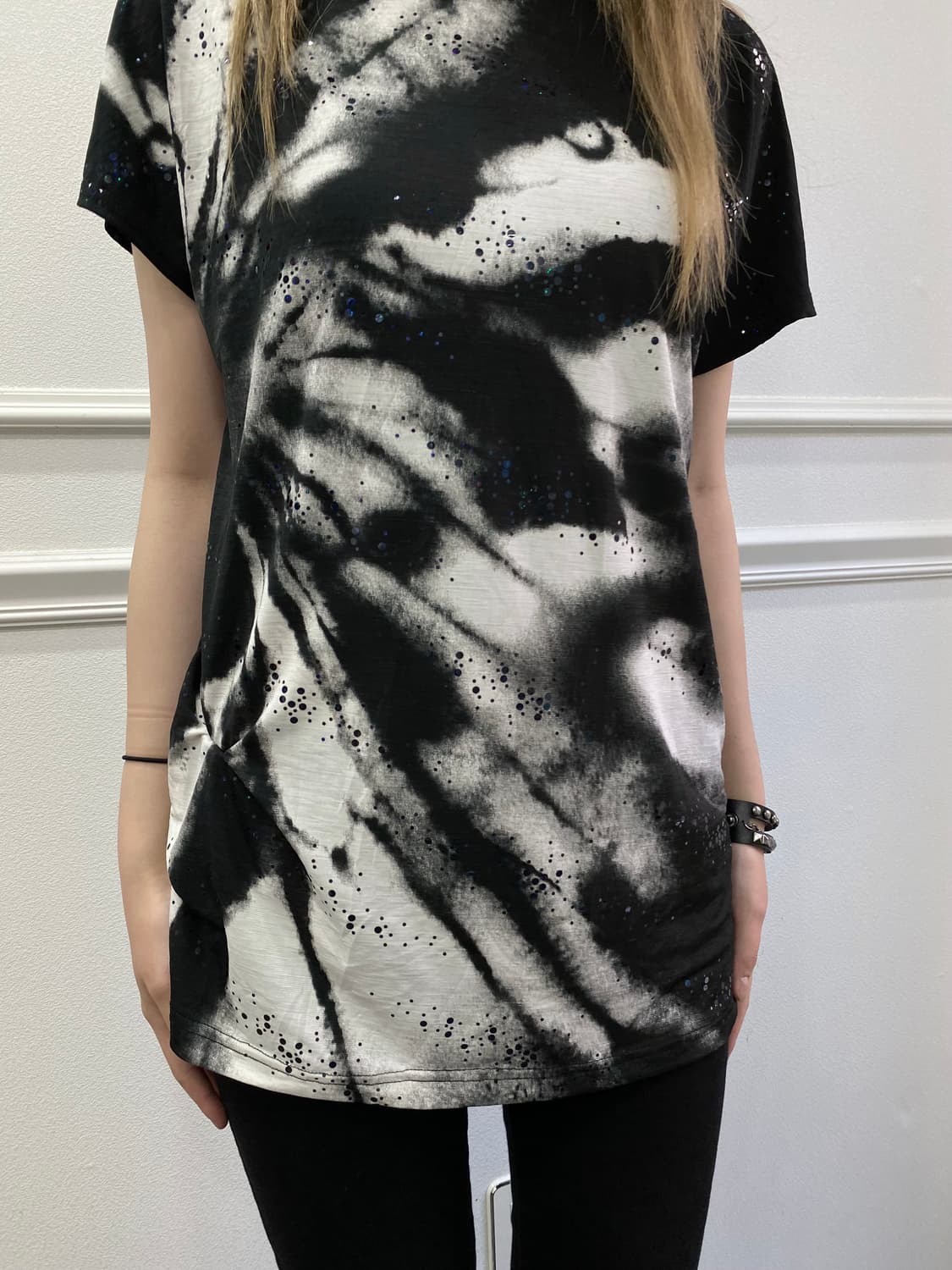 Tie-dye Cubic Loose-Fit Top 상품이미지2
