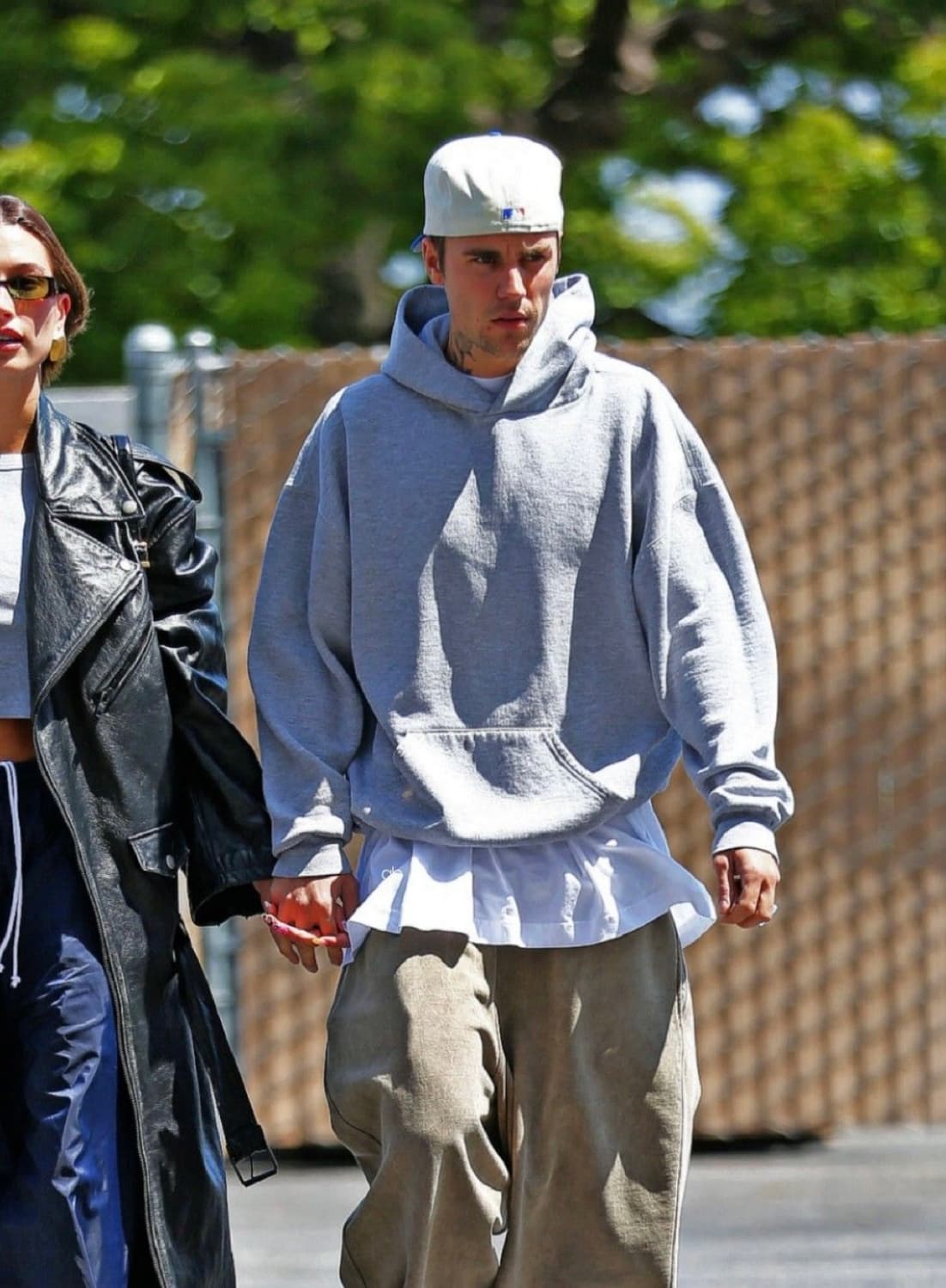 90s 러셀 빈티지 후드집업 그레이 XXL 상품이미지1